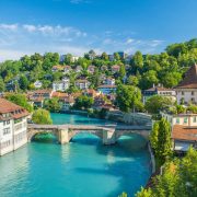 Aerial View Of Bern, Switzerland